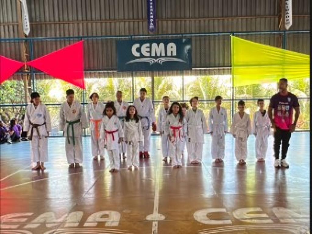 CEMA dá início às Olimpíadas com apresentações de Karatê